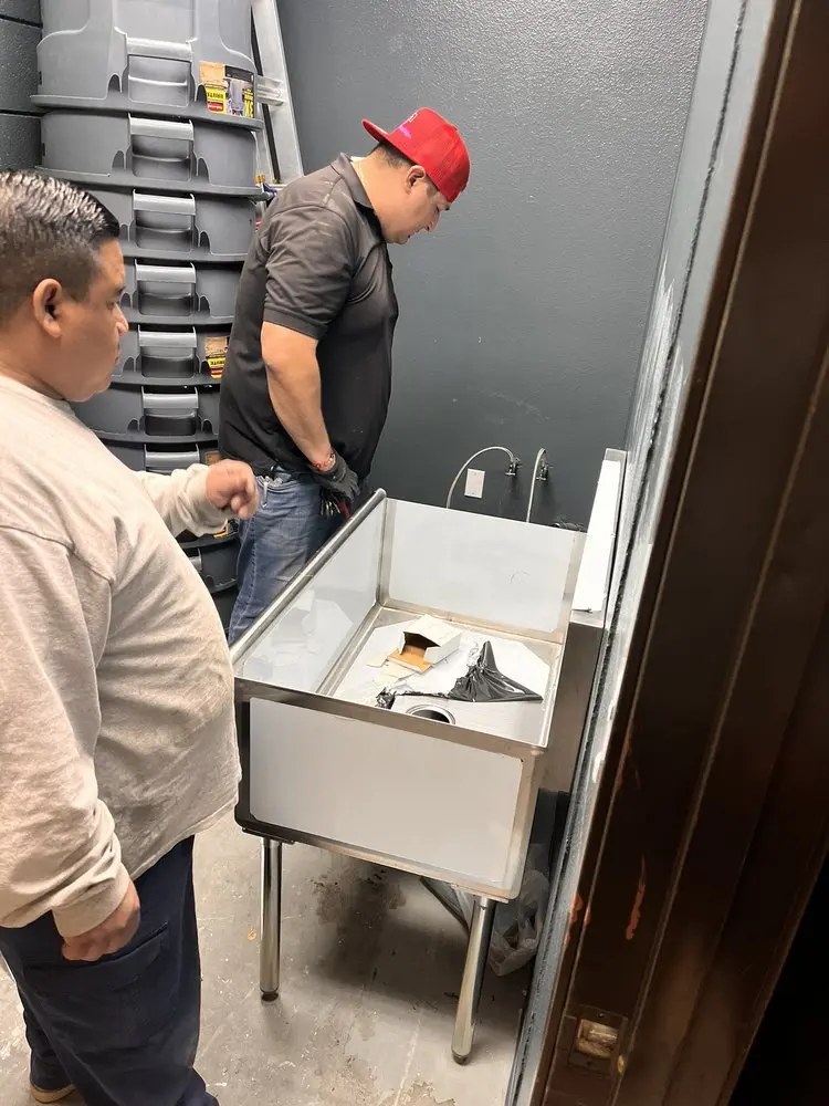 Commercial plumbing and sink installation in Warrensburg