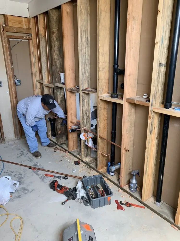 Commercial rough-in plumbing for Commercial Plumbing in Warrensburg